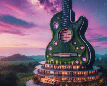 Where is the Guitar Shaped Hotel?