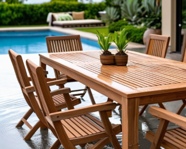 How to Waterproof a Teak Table?