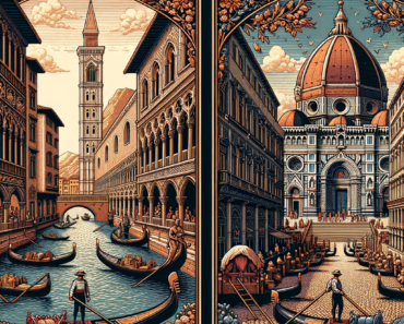 Was Florence or Venice Richer?