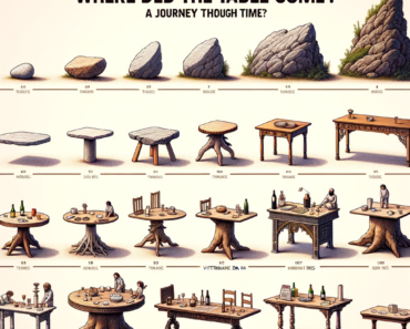 Where Did the Table Come From? A Journey Through Time