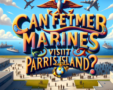 Can Former Marines Visit Parris Island?