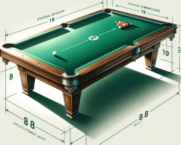 What are the Dimensions of an 8-Foot Pool Table?