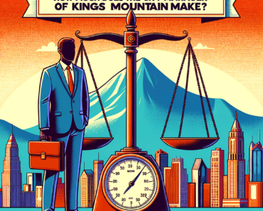 How much does the city manager of Kings Mountain make?