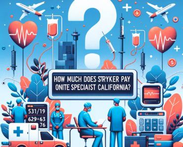 How Much Does Stryker Pay Onsite Specialists in California?