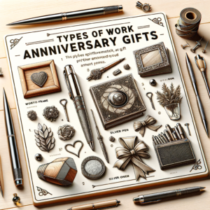 Types of Work Anniversary Gifts