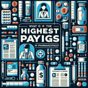 What is the highest paying jobs in pharmaceuticals1