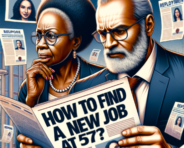 How to find a new job at 57?