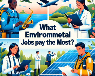 What environmental jobs pay the most?