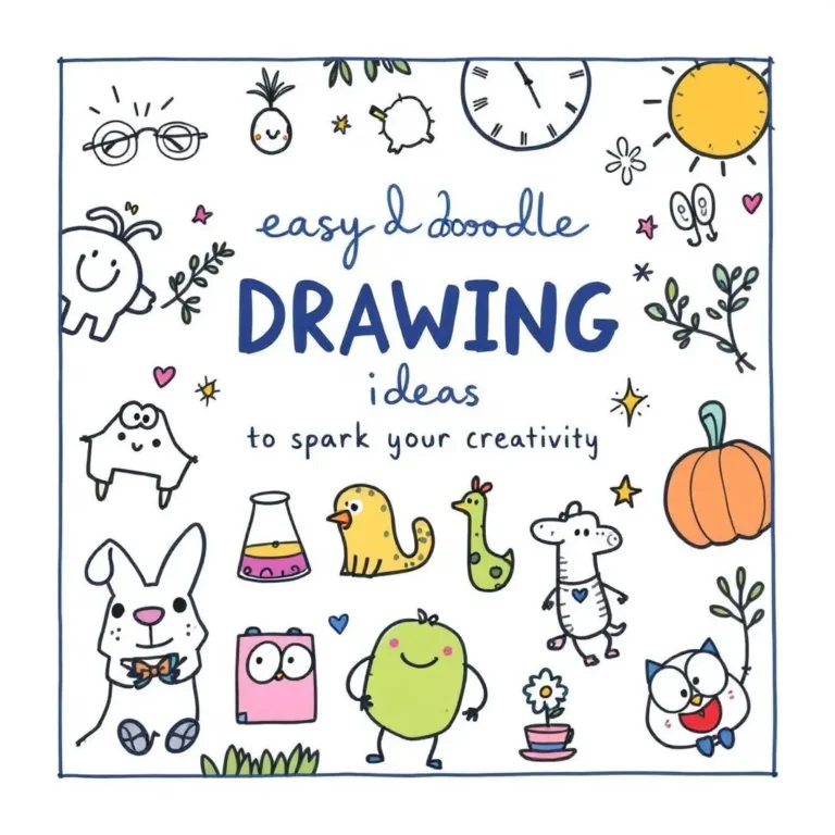 Easy Doodle Drawing Ideas to Spark Your Creativity