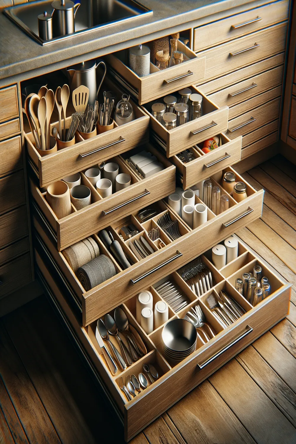 Efficient Drawer Organization