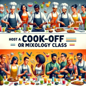 Host a Cook-Off or Mixology Class