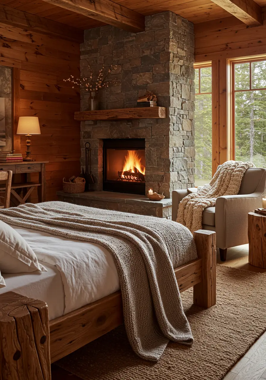 Layer Cozy Textures & Embrace Natural Elements