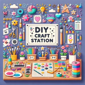 Offer a DIY Craft Station