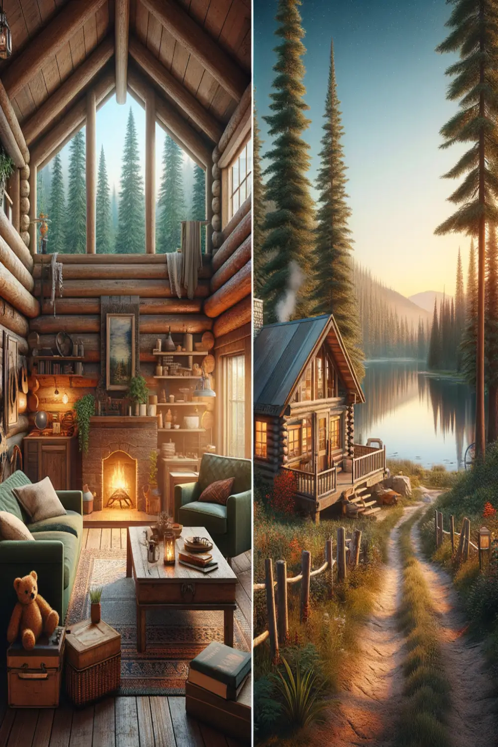 Your Cabin Trip Aesthetic 