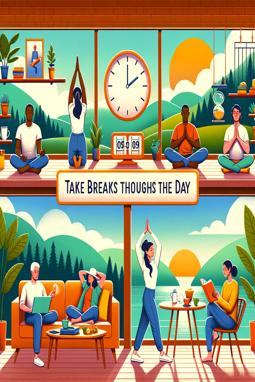 Take Breaks Throughout the Day