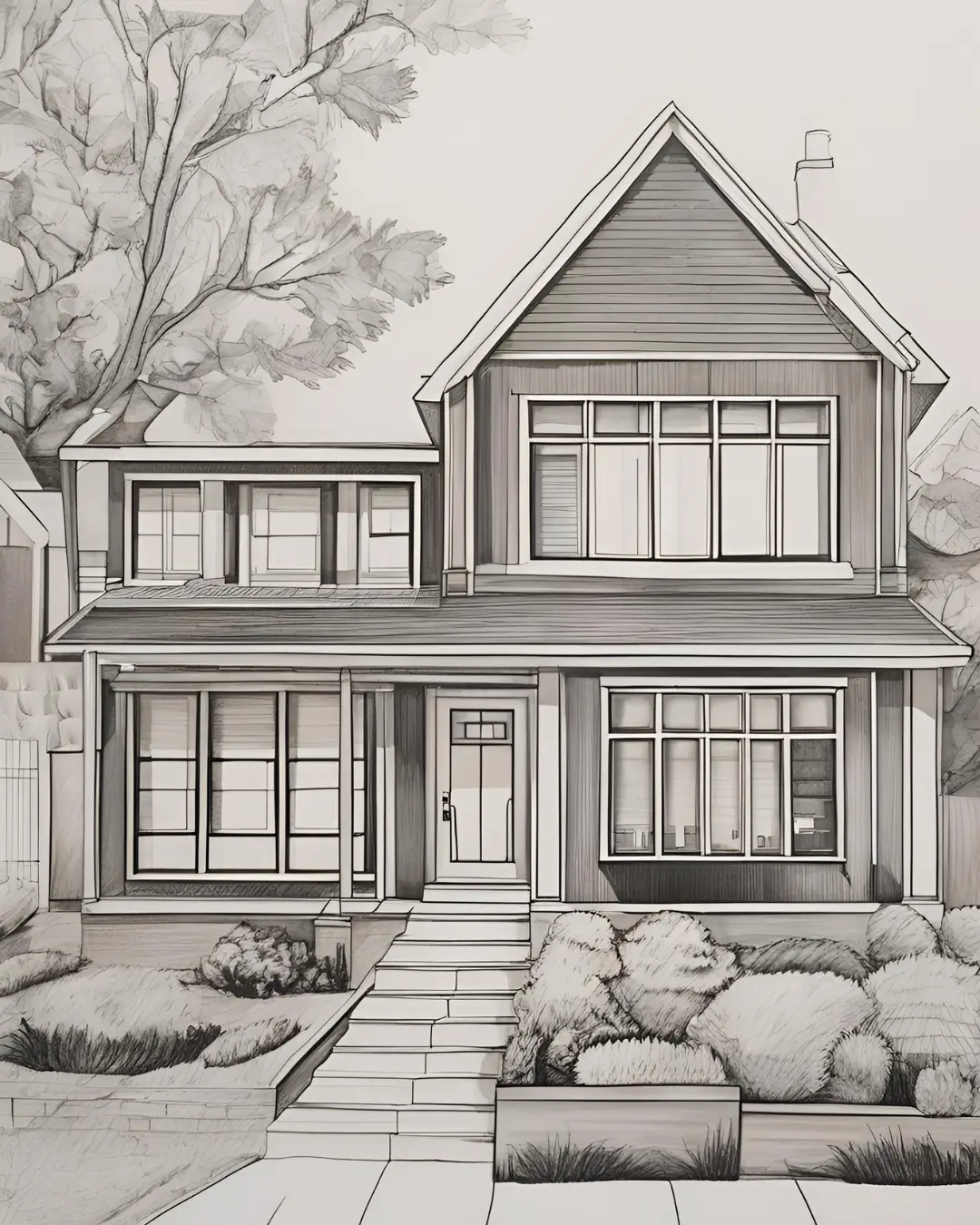 Beginner-Friendly House Drawing Ideas1