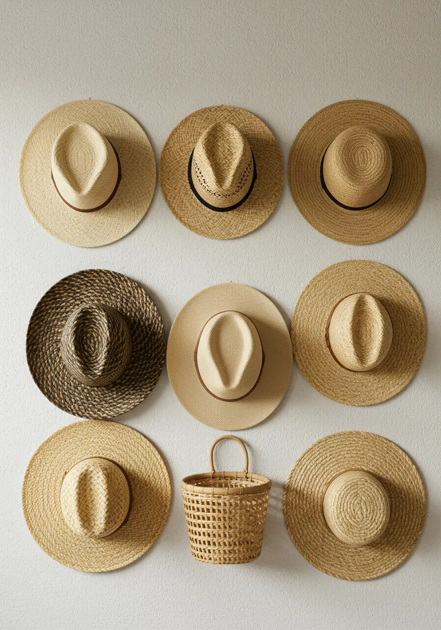 Collection of Hats or Baskets