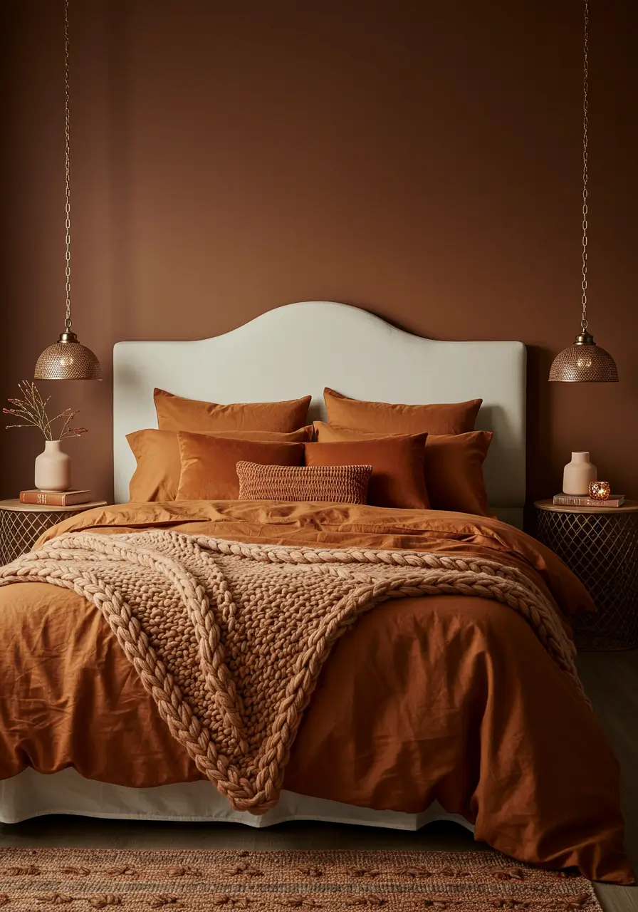 Cozy Textiles and Layered Bedding