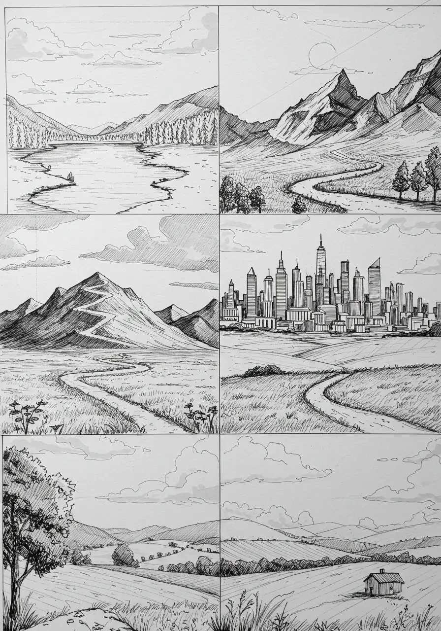 Drawing Landscapes