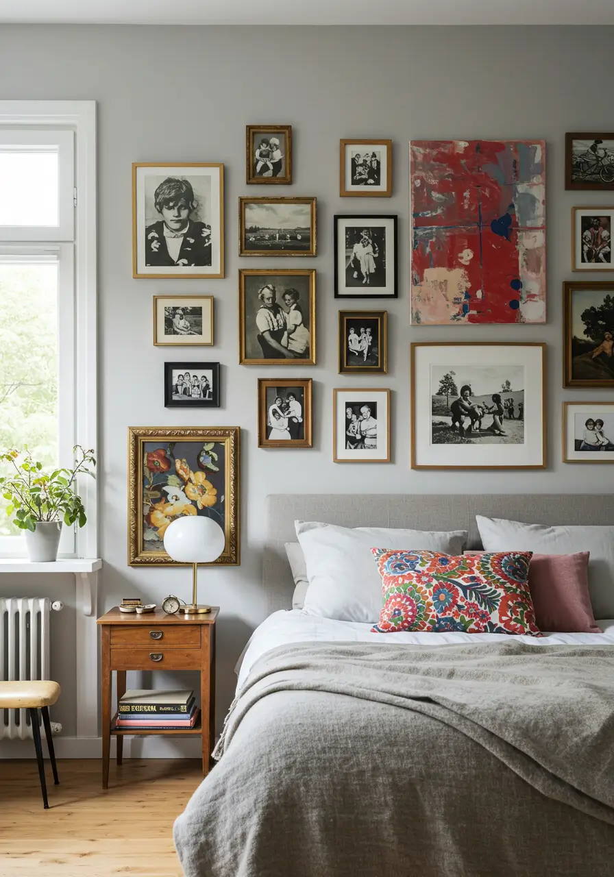 Gallery Walls with Personal Touches