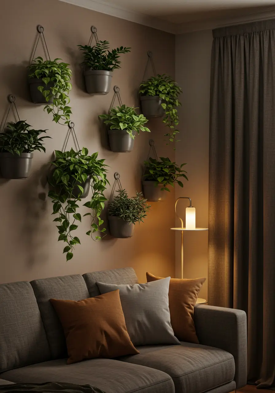 Hanging Planters or Wall-Mounted Planters