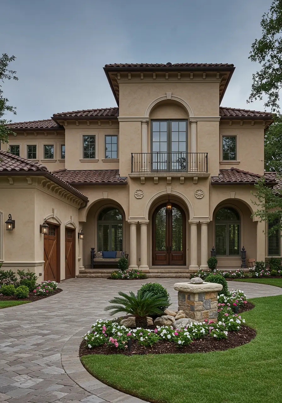 Mediterranean-Inspired Luxury Homes