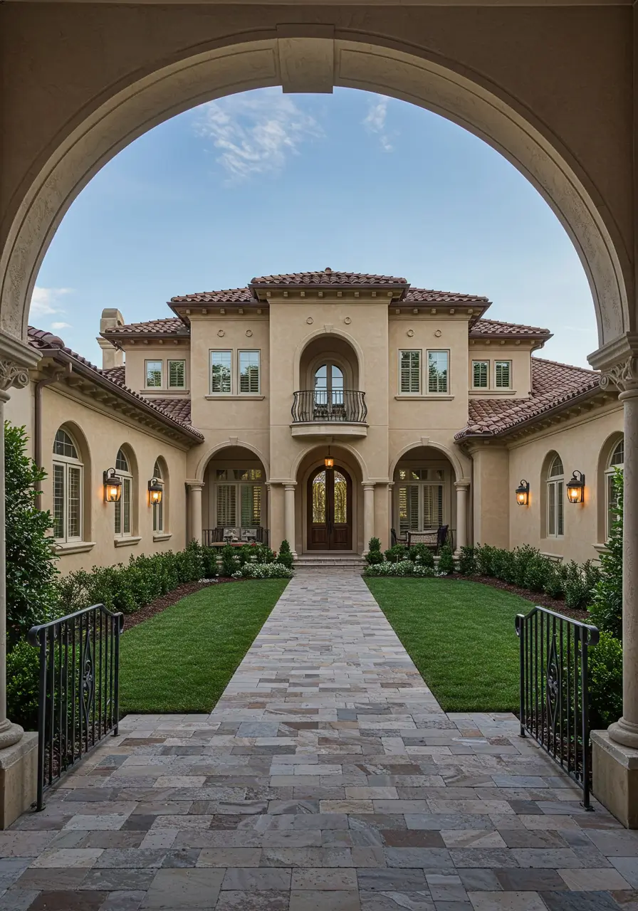 Mediterranean-Inspired Luxury Homes1