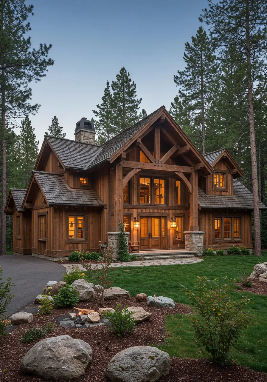 Mountain Lodge Luxury Homes