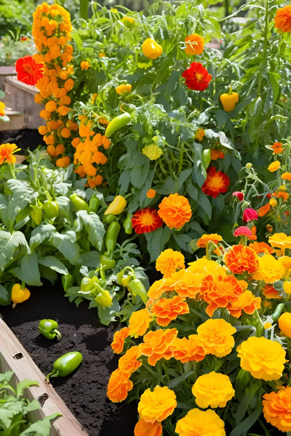 Peppers + Marigolds