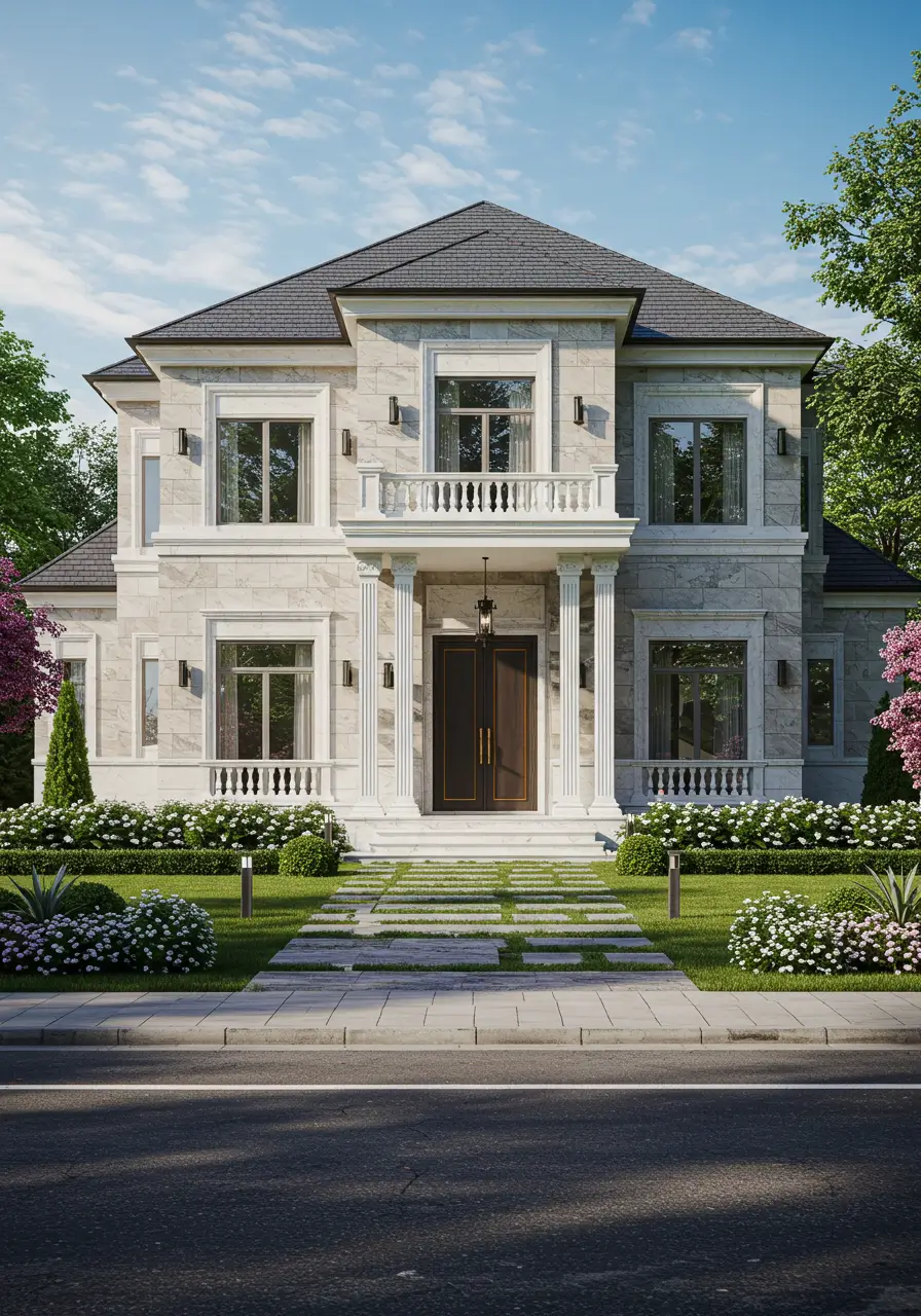 Premium Exterior Materials and Finishes