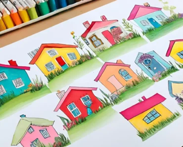 61+ Simple and Easy House Drawing Ideas for Beginners