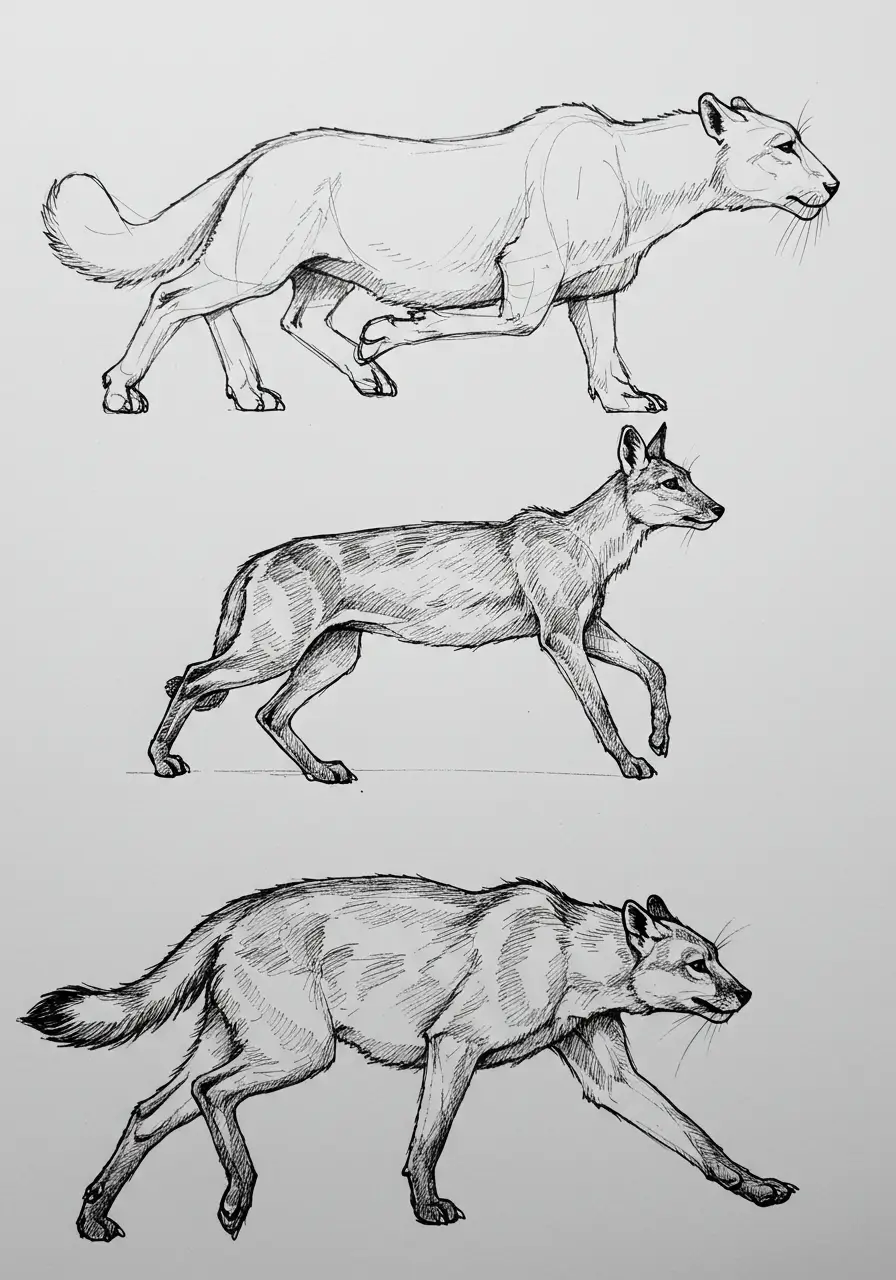 Sketching Animals