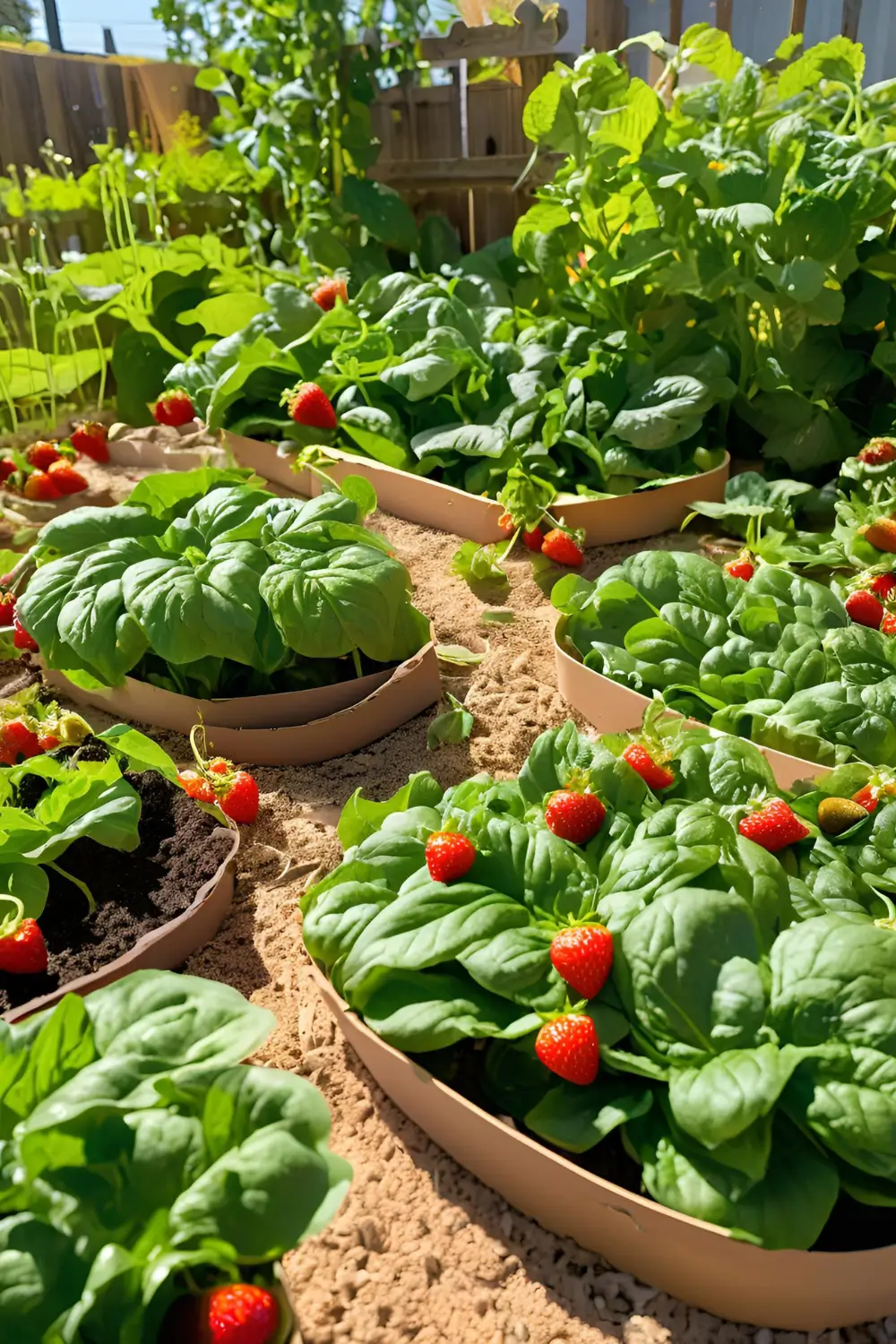 Spinach + Strawberries