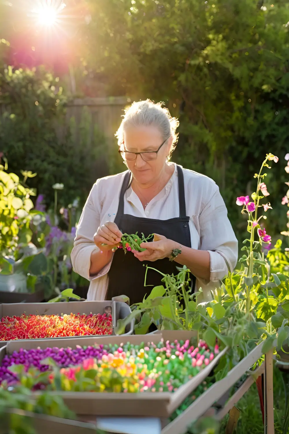 Sweet Peas Seed Preparation