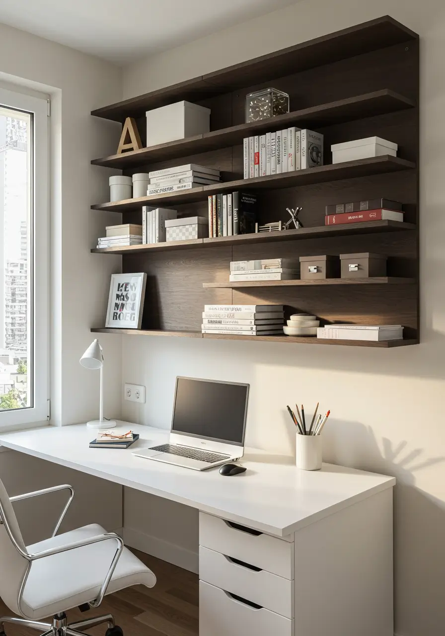 Wall-Mounted Shelves