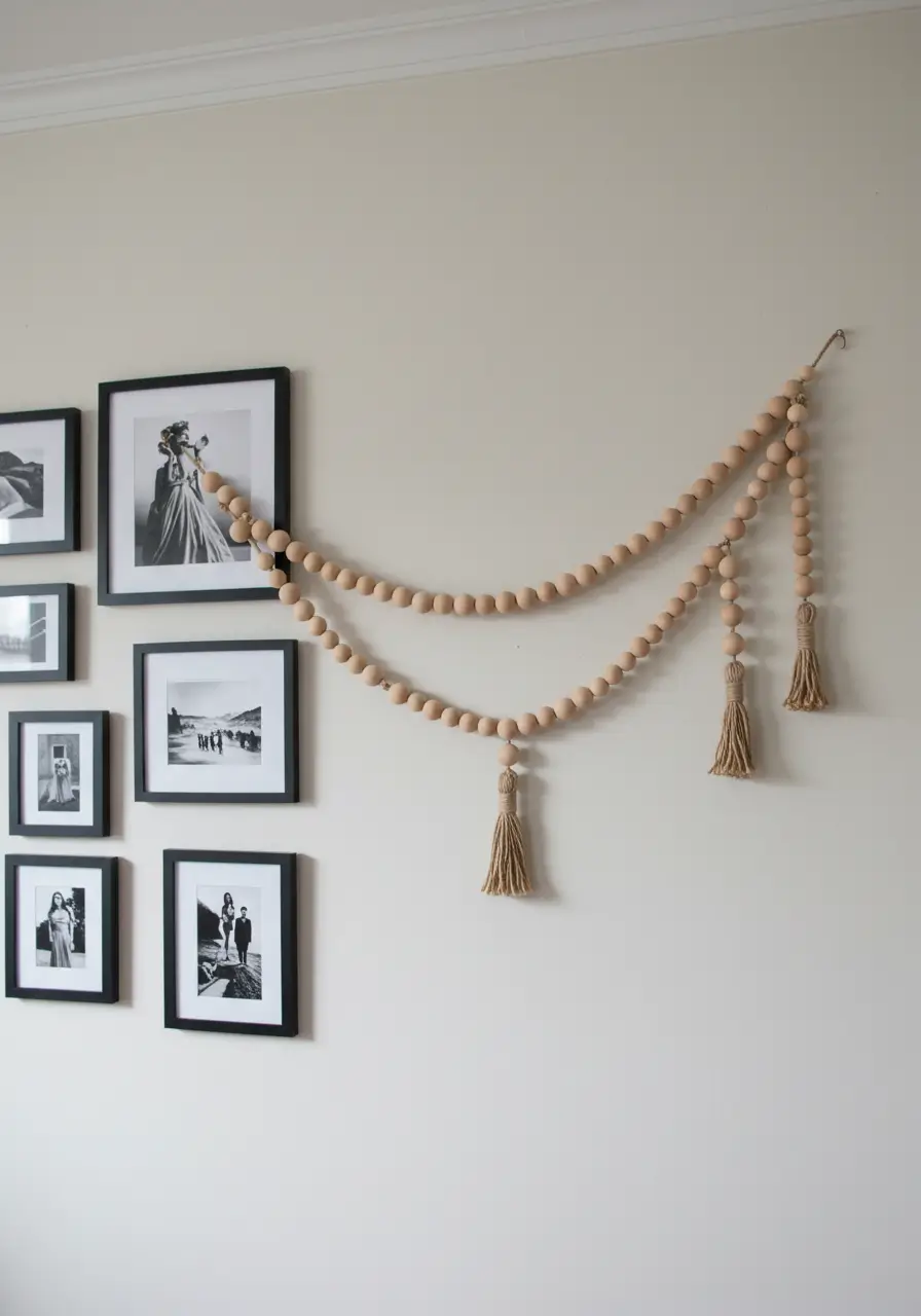 Wooden Bead Garland