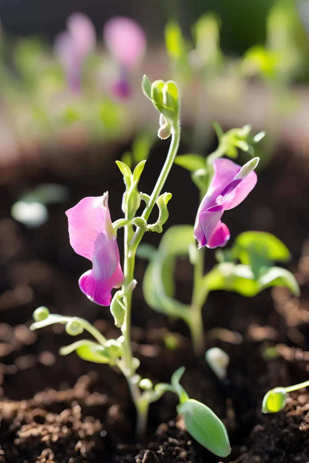 Sweet Peas Planting Technique