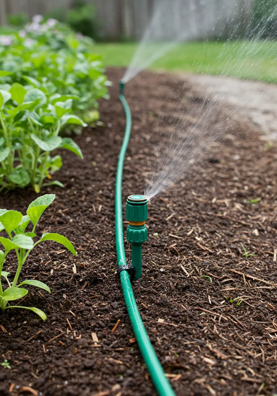 Automate Watering with Drip Irrigation or Soaker Hoses