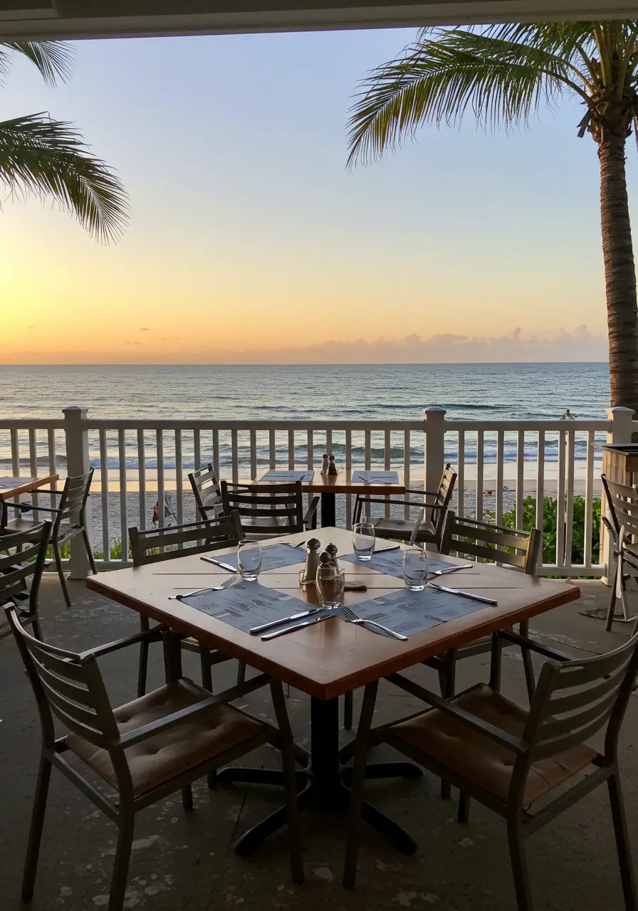 Enjoy Oceanfront Dining