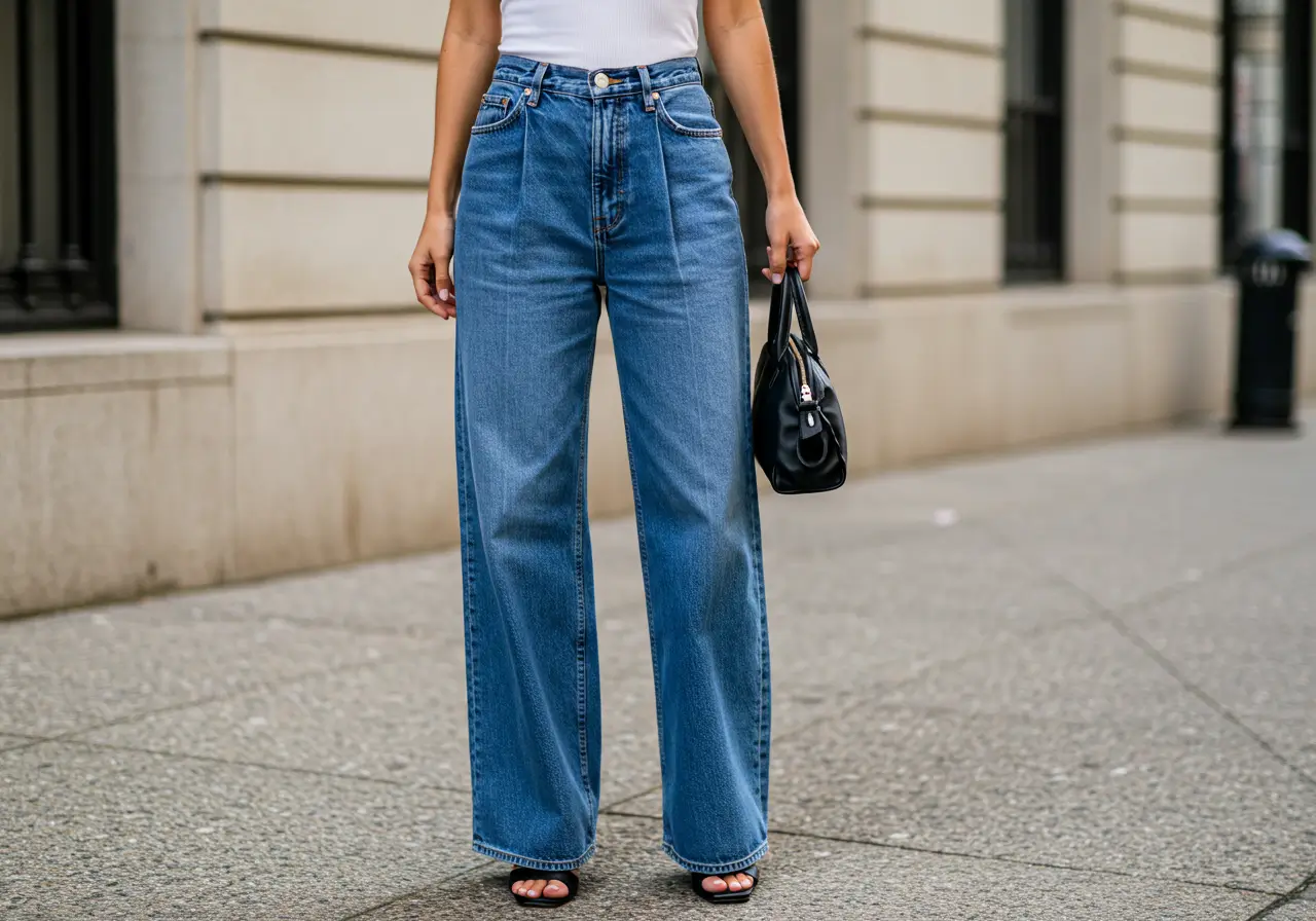 Fit and Silhouette- leg jeans