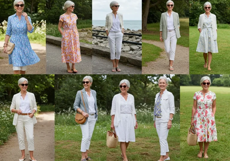 How to women Dress at 60