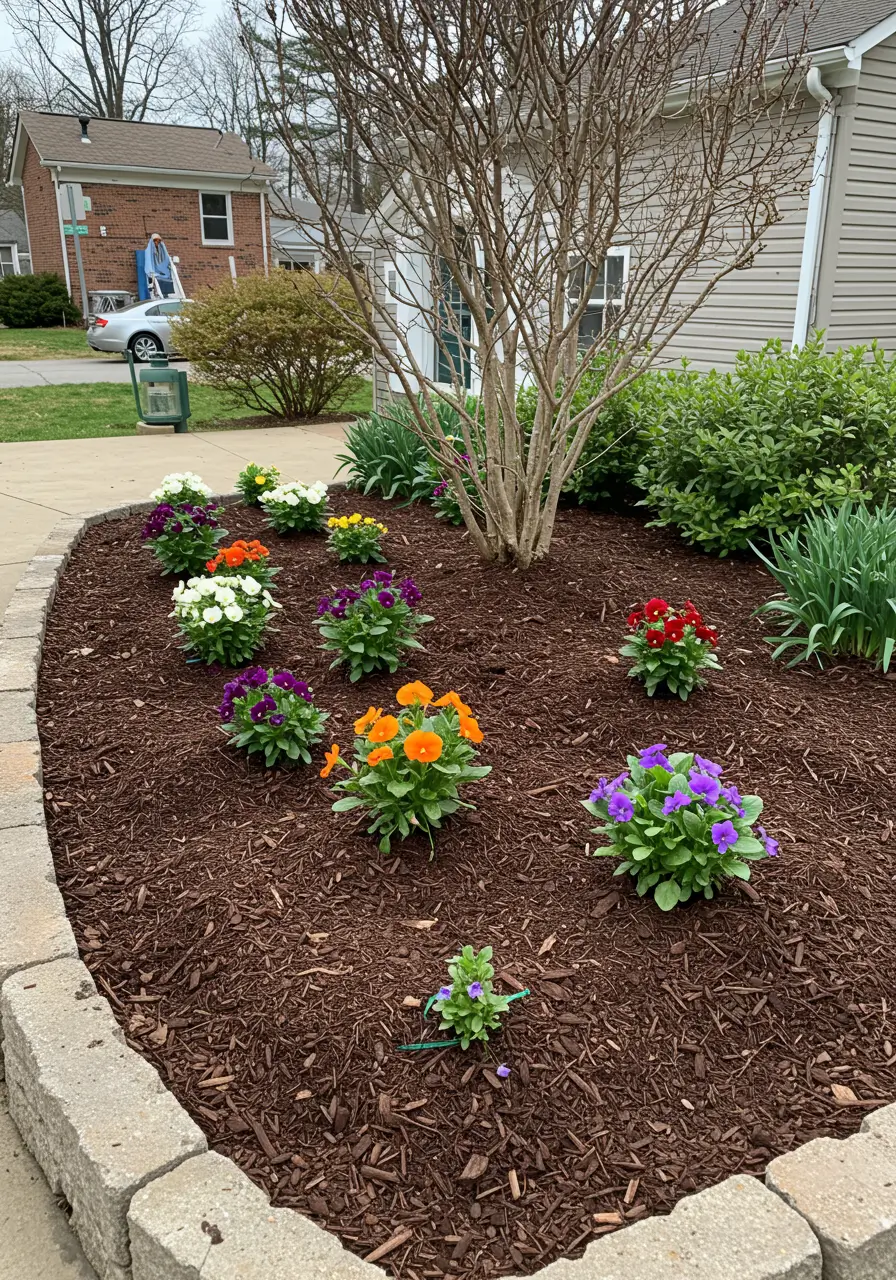 Mulching and Finishing Touches