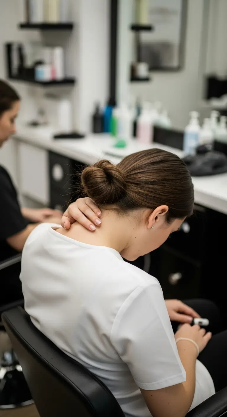 Poor posture causes back problems