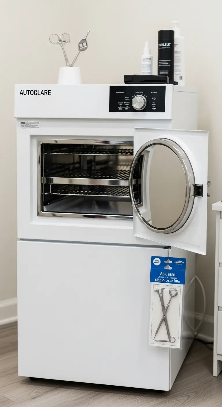 _Sterilized_ often means just wiped down