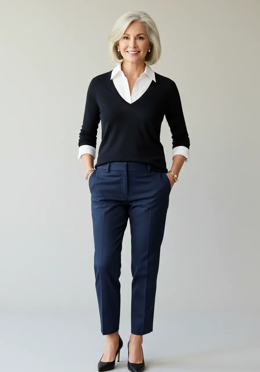 Timeless Tops and Blouses2- dress at 60