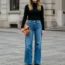 11 Best Tops To Wear With Wide-leg Jeans