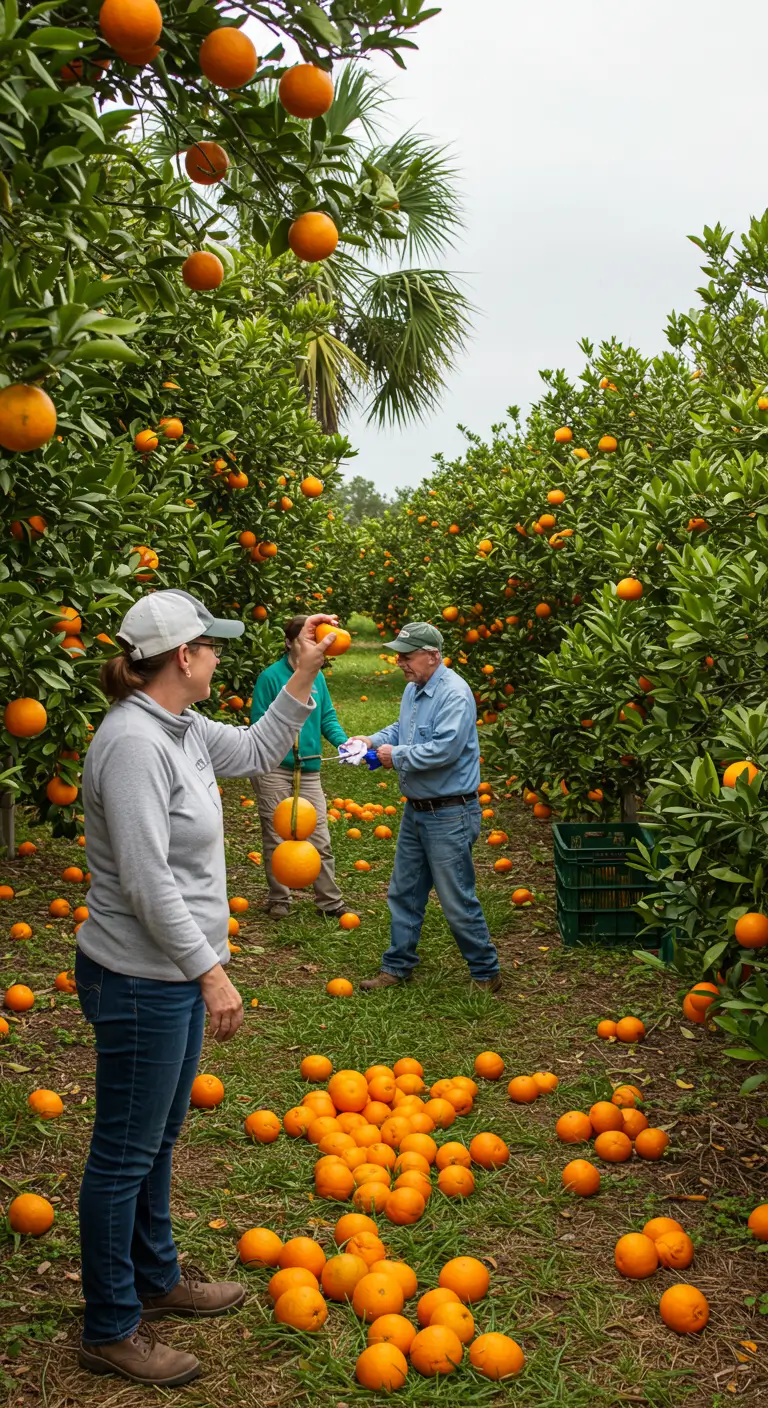 Visit the Citrus Groves and Farm Tours