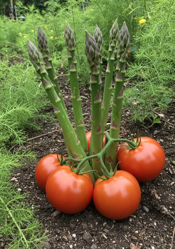 Asparagus and Tomatoes