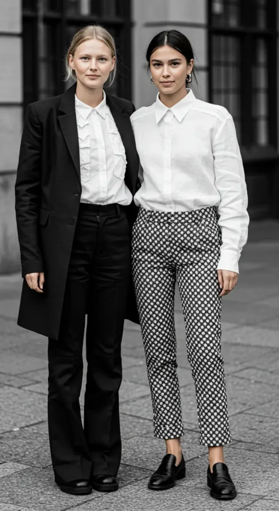 Black and White with a Twist