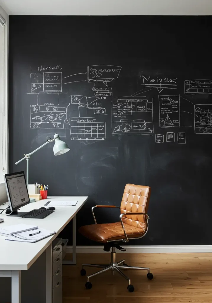 Chalkboard Wall- Functional Creativity